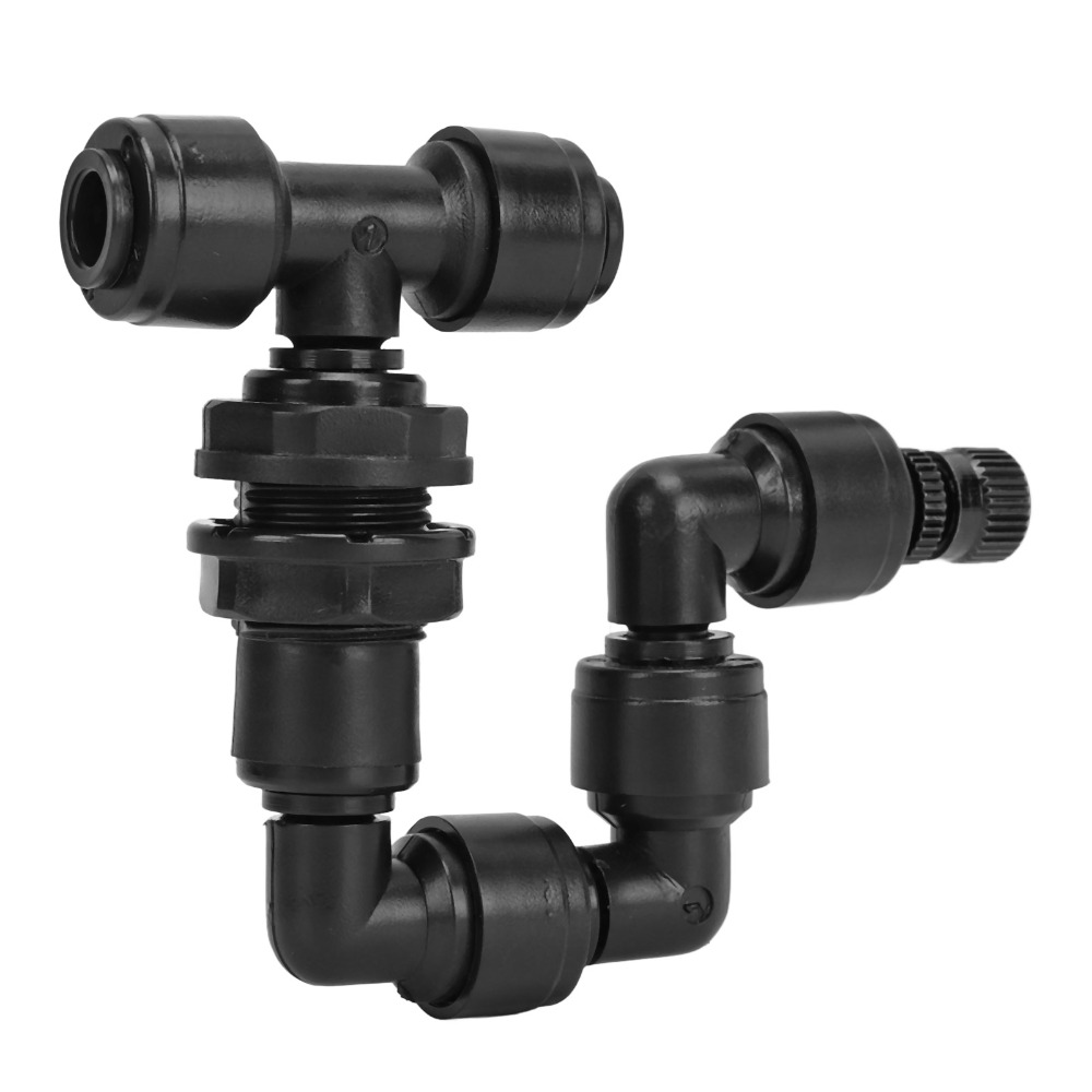 Misting Nozzle Reptile - PP Reptilien-Nebelgerät Schwarz 360 ° Rotierender