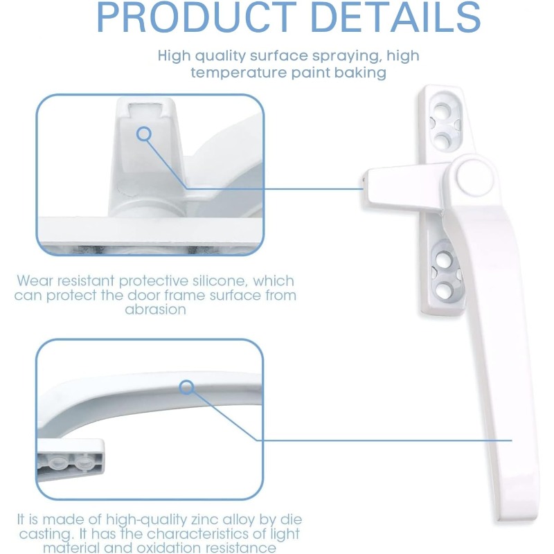 Glasfenster-Verriegelungsgriff – Glass Door Hinge Bewertung und Preis