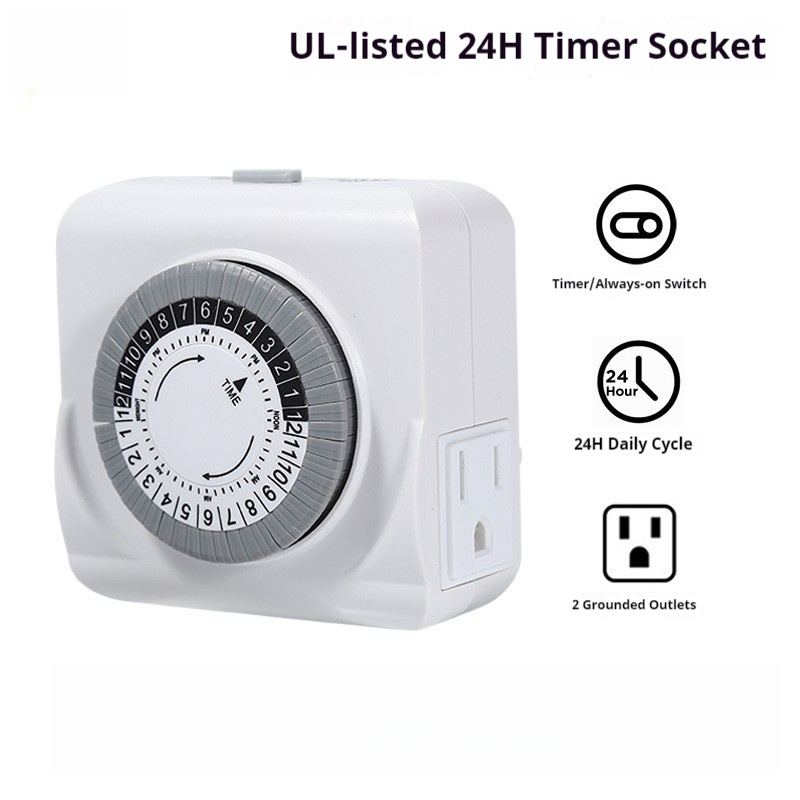 US SPEC/PLUG Standardzertifizi – Timer Dual Outlet Bewertung und Preis