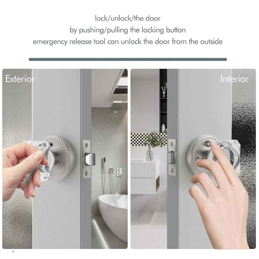 Gebürsteter Kristall-Türgriff, – Glass Door Hinge Bewertung und Preis