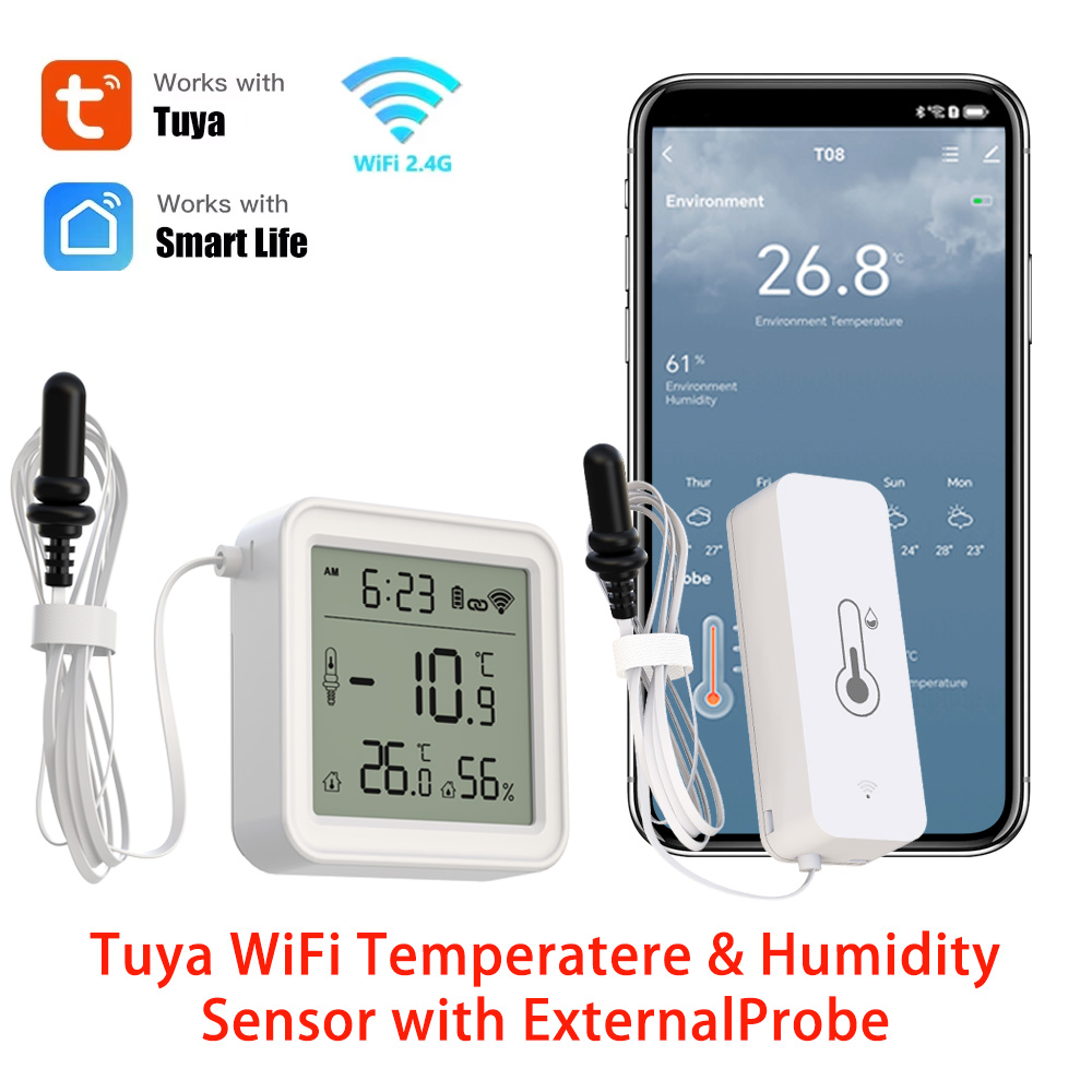 Tuya WiFi Temperatur- und Feuc – Digital Hygrometer Probe Bewertung und Preis
